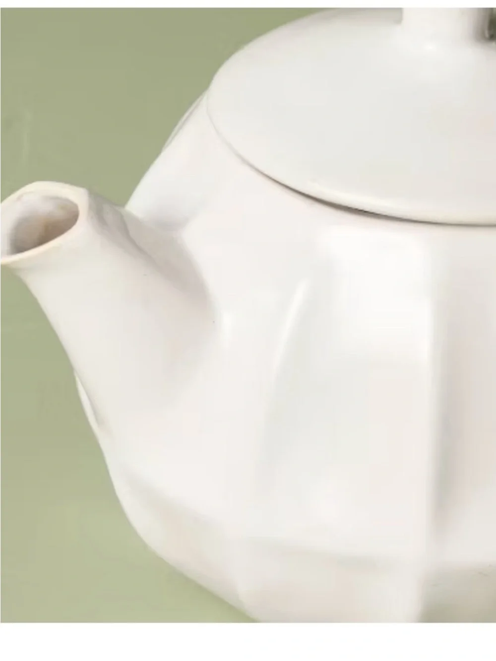 NWT 44 fl oz Stoneware Teapot Sour Cream - Hearth & Hand with Magnolia